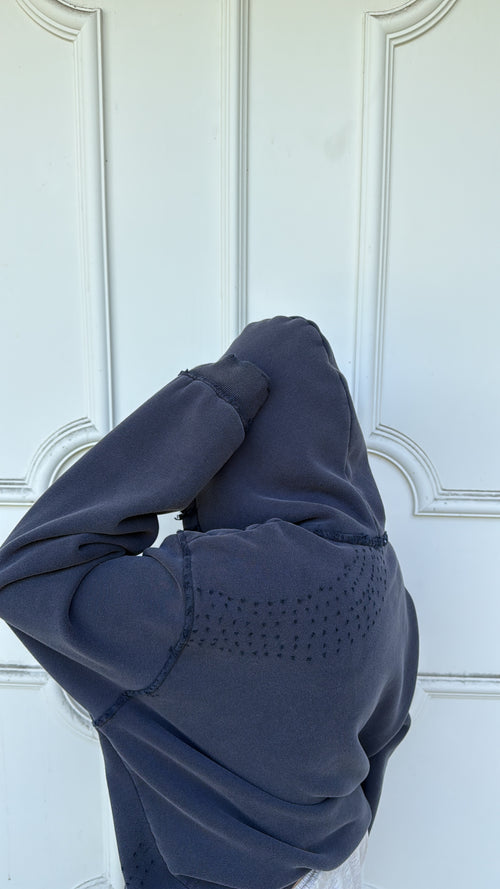 Oversized Dark Navy Hoodie